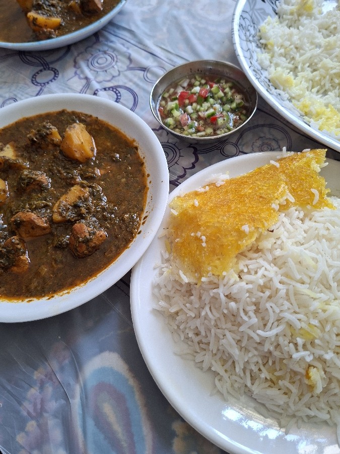 عکس خورش گشنیز