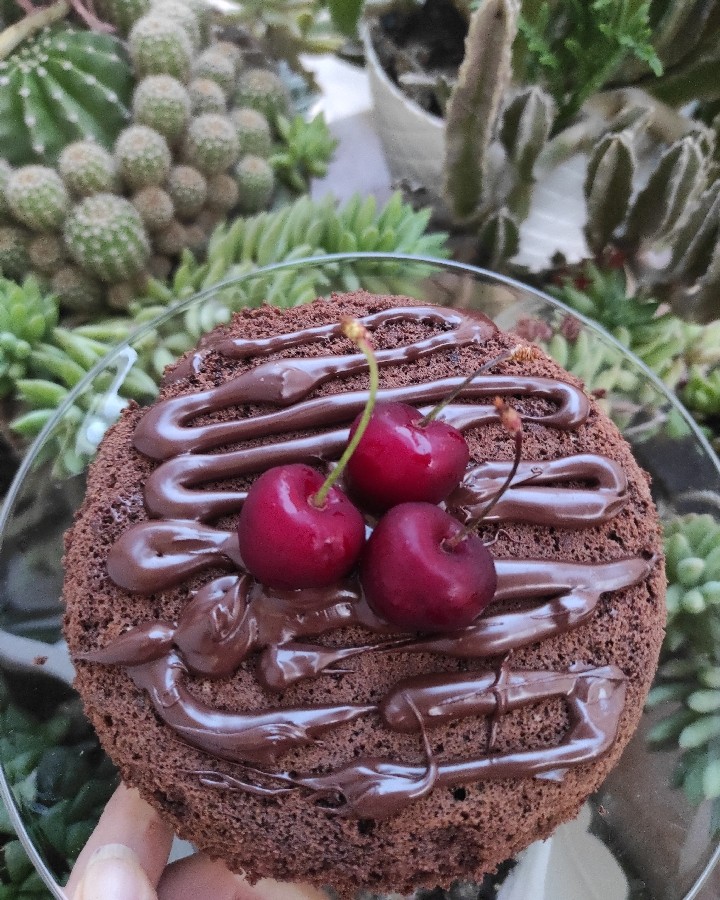 عکس کیک فندقی
