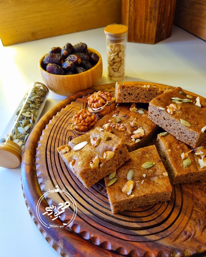 عکس کیک خرما بدون شکر