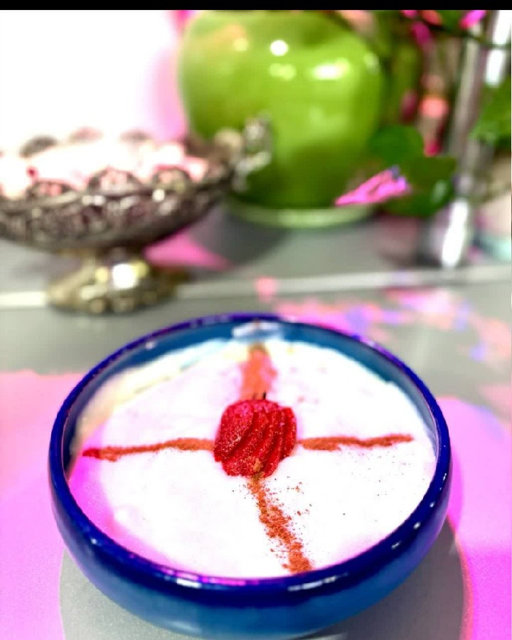 عکس نذر شب هفت محرم .فرنی.