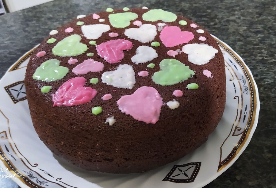 عکس کیک شکلاتی 