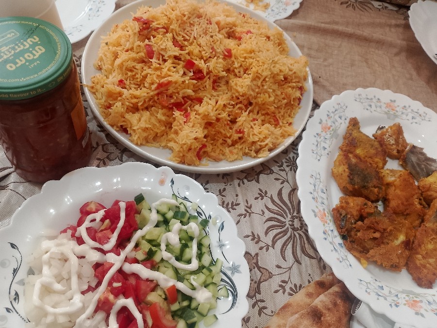 عکس ماهی پلو