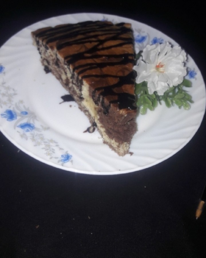 عکس کیک زبرا