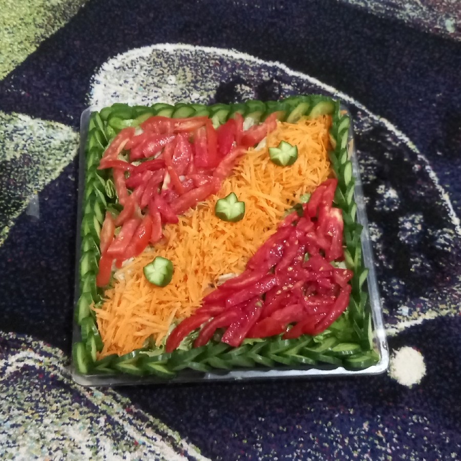 عکس سالادوخورش بامیه