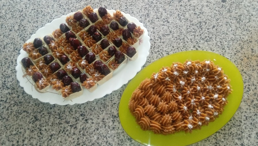 عکس حلوابرای چهلم پدرشوهرم