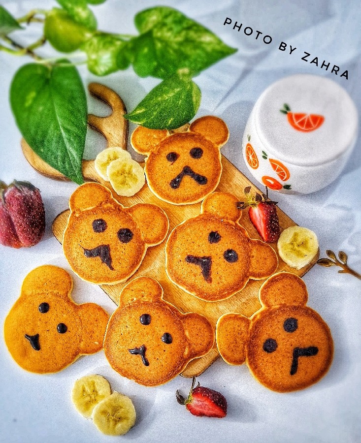 عکس پنکیک نارگیلی