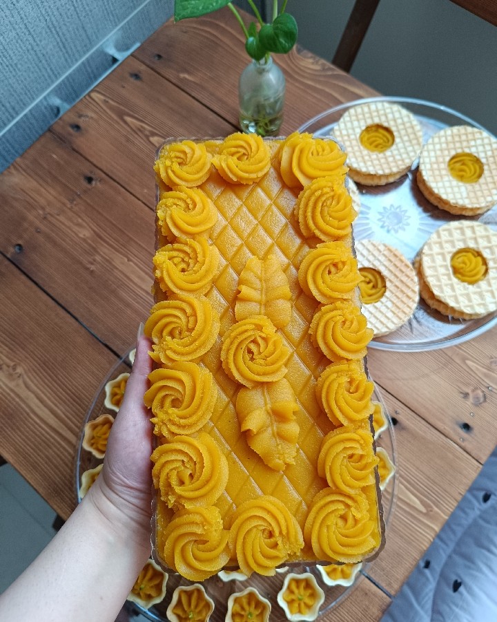 عکس حلوای سه آرد مجلسی