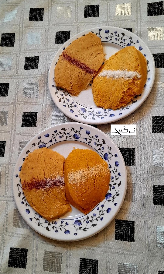 عکس حلوا کفگیری(کفگیر تَرَحی)