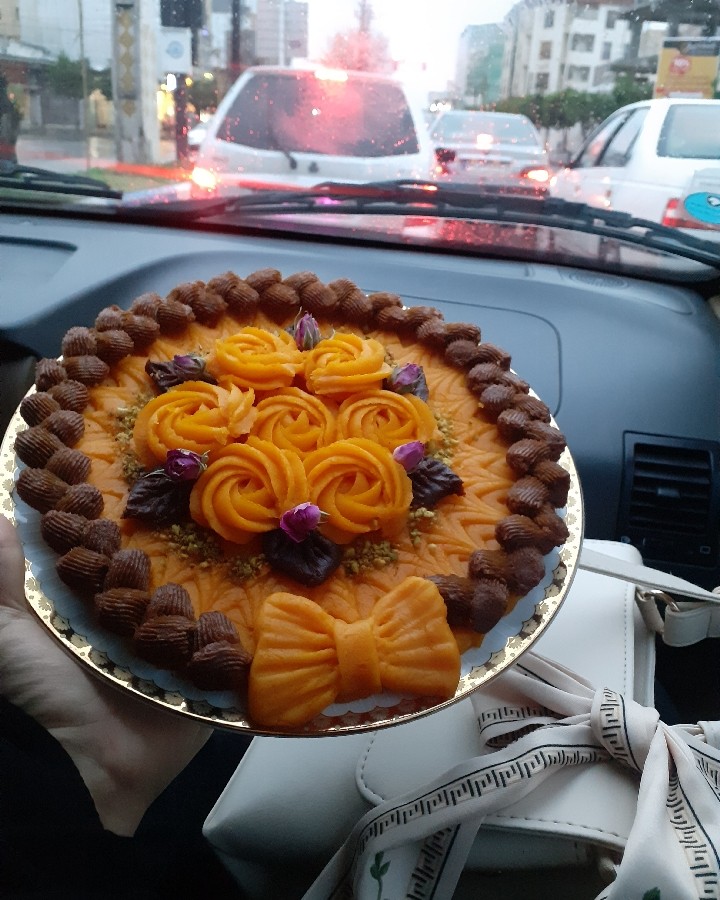 عکس تزیین حلوامجلسی 