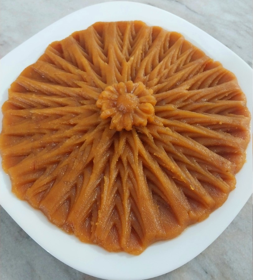 عکس حلوای سه آرد مجلسی