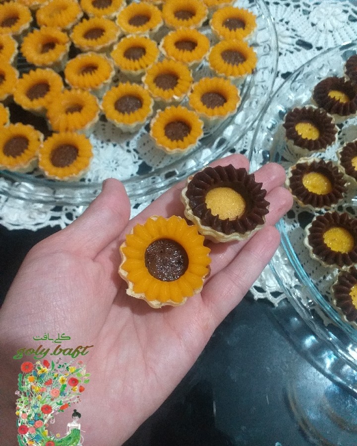 عکس کیک لقمه ای با حلوا 