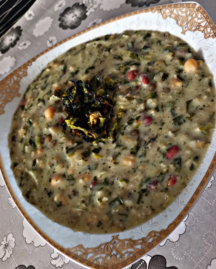 عکس آش ماست
