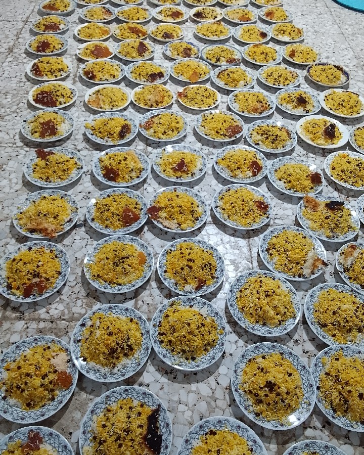 عکس زرشک پلو نذری 