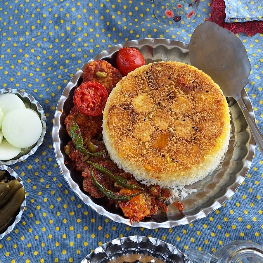 عکس کباب تابه ای ترش