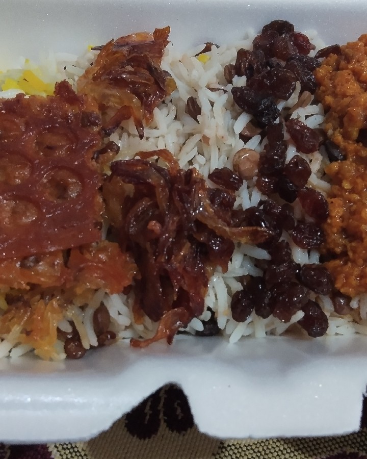 عکس عدس پلو ظهر عاشورا 