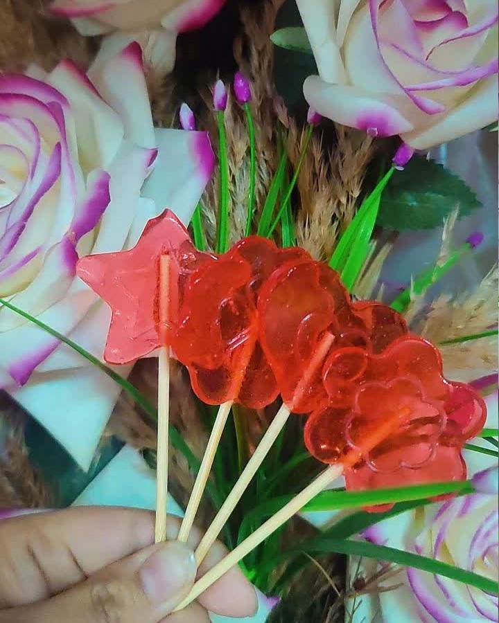 عکس آبنبات خونگی