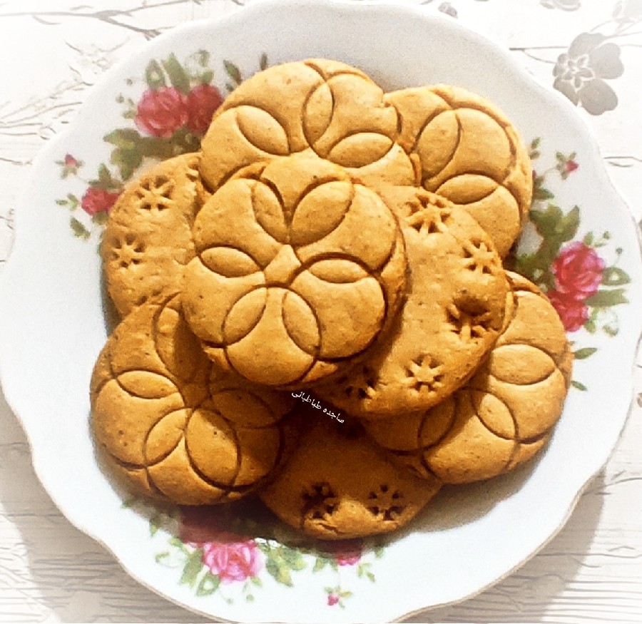 عکس بیسکوییت قهوه
