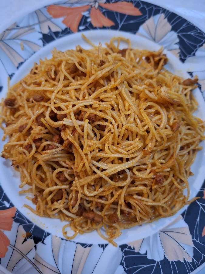 عکس ماکارونی ساده