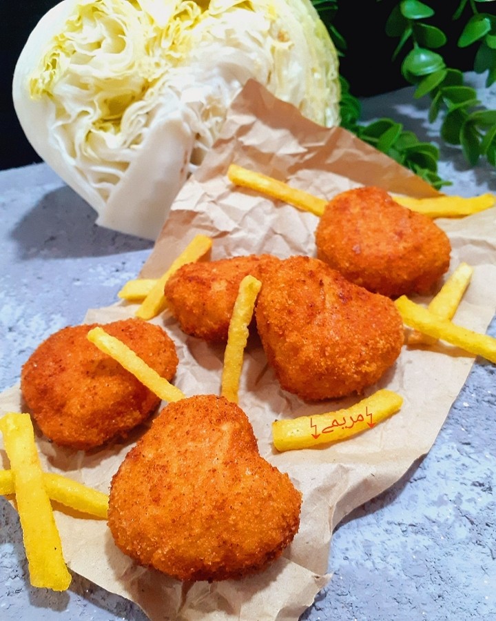 عکس ناگت مرغ