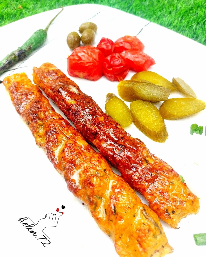عکس کوبیده مرغ تابه ای
