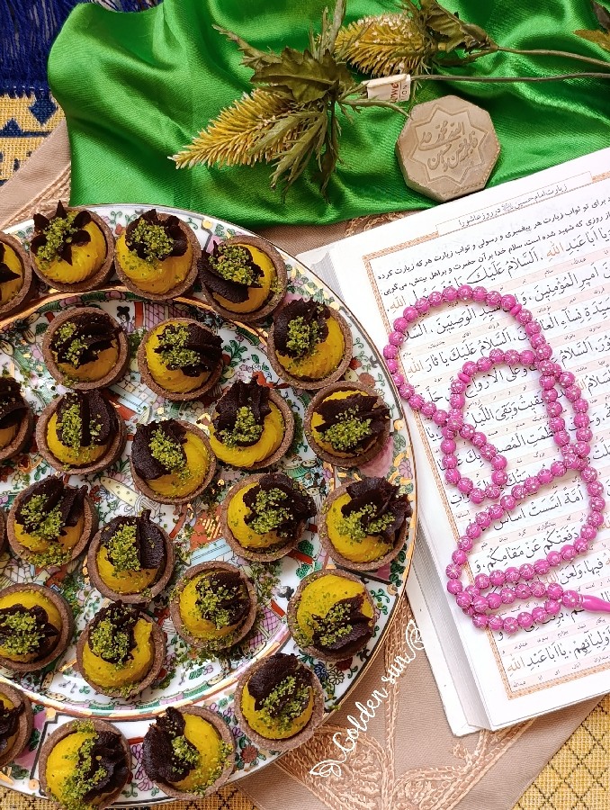 عکس حلوا آرد گندم مناسب ماسوره زدن