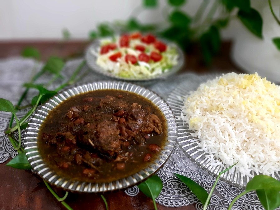 عکس خورش قرمه سبزی