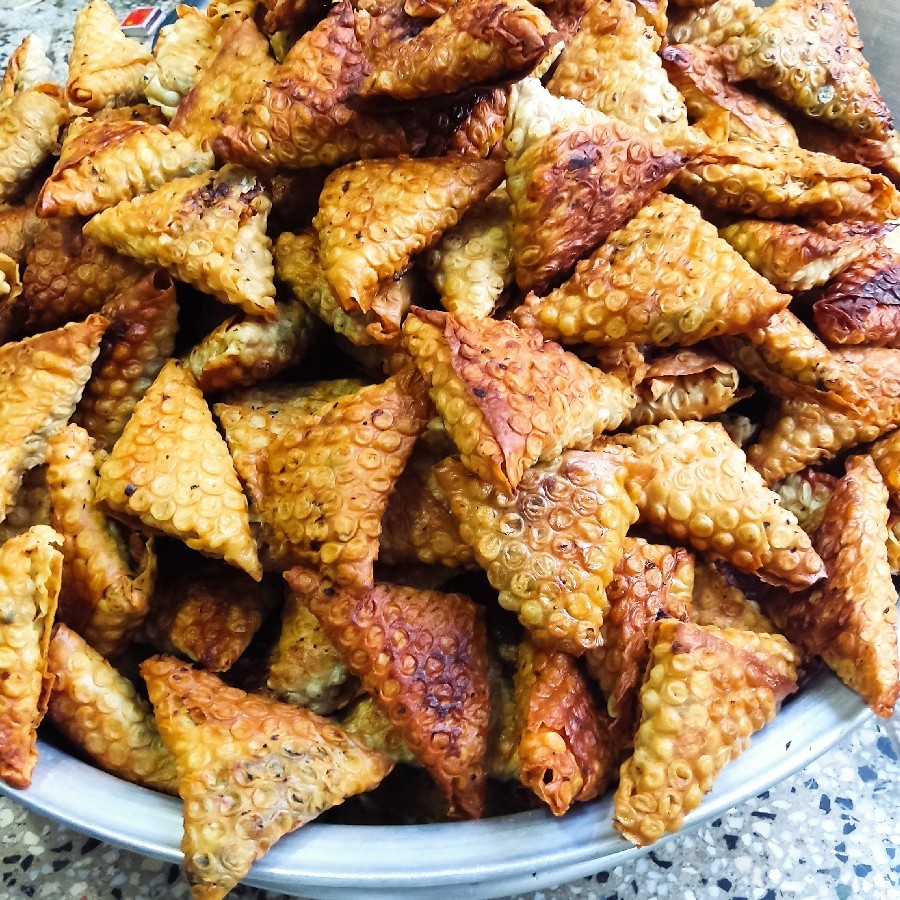 عکس سمبوسه پیتزایی
