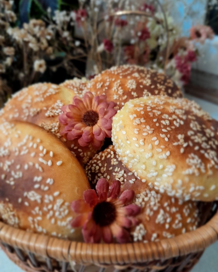 عکس نان کنجدی
