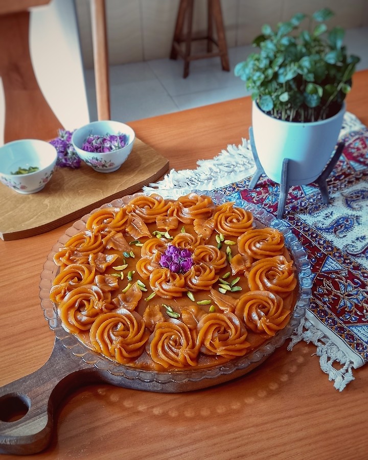 عکس حلوا شیری