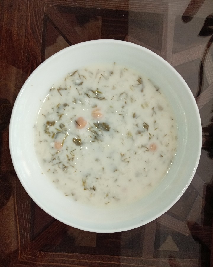 عکس آش دوغ. 