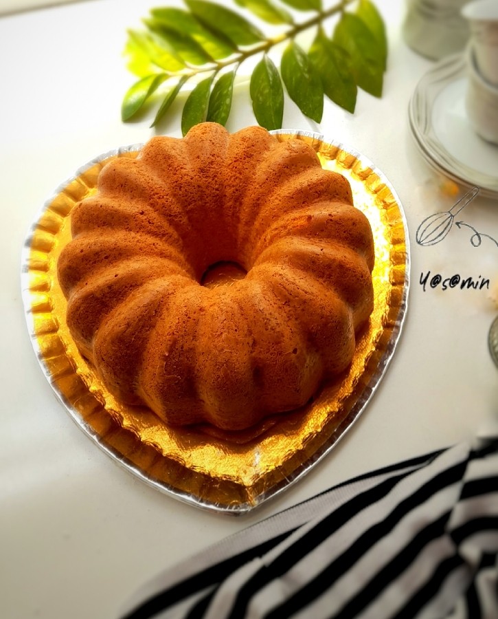 عکس کیک پنبه ای