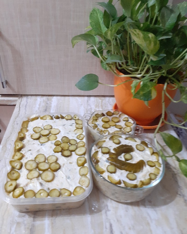 عکس سالاد الویه رژیمی 