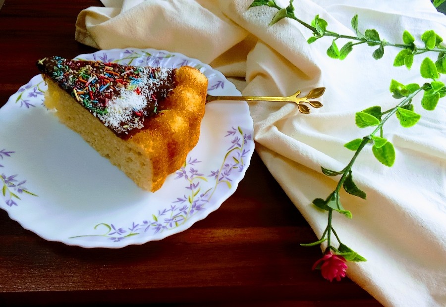 عکس کیک موز