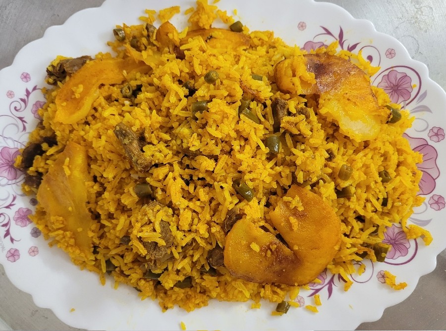 عکس لوبیا پلو