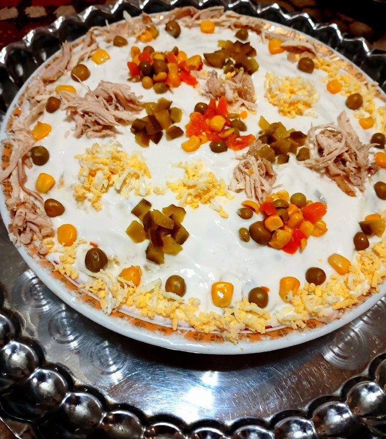 عکس سالاد الویه 