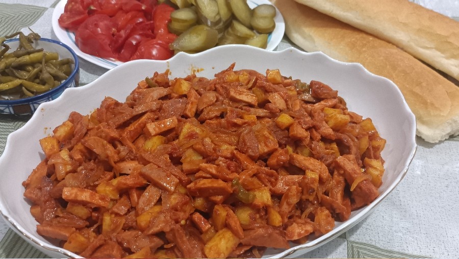 عکس سوسیس بندری 