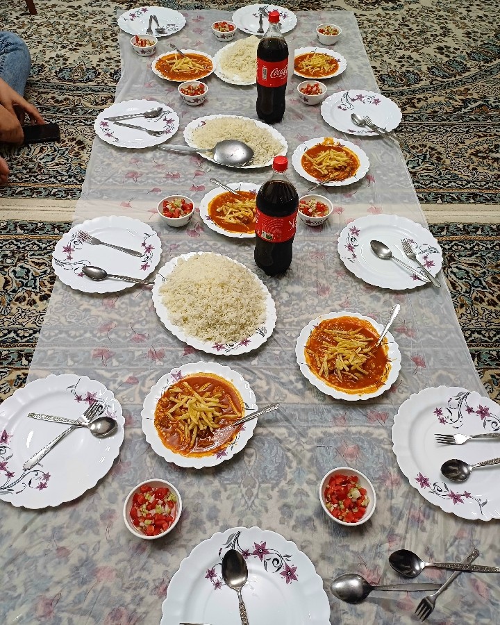 عکس قیمه نذری