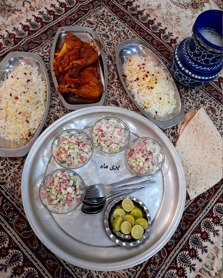 عکس زرشک پلو با مرغ