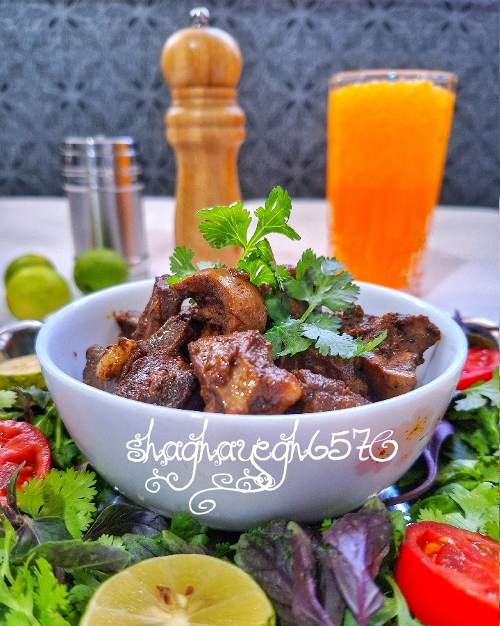 عکس خوراک جگر