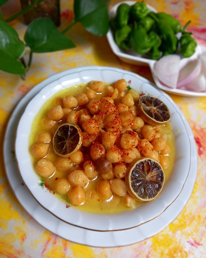 عکس آش نخودآب