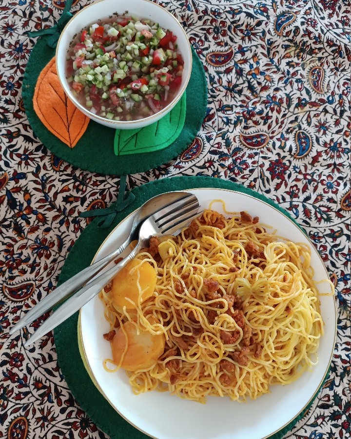 عکس ماکارونی مجلسی