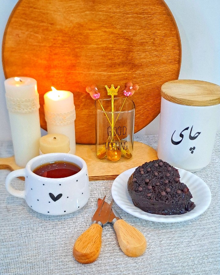 عکس کیک خیس شکلاتی 