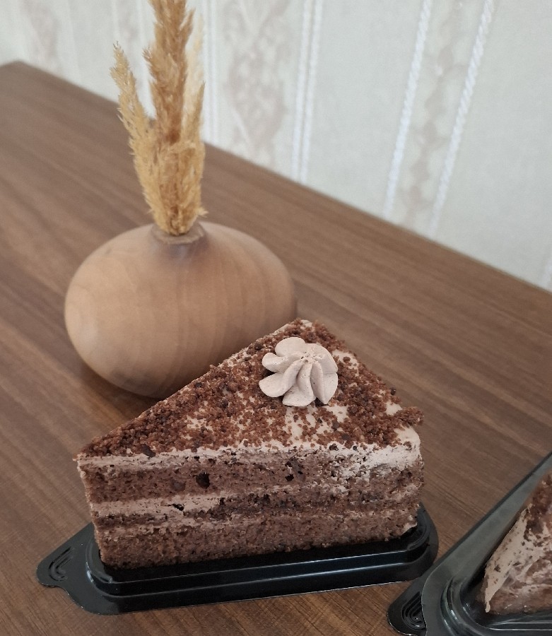 عکس کیک کلاسیک کافی شاپی