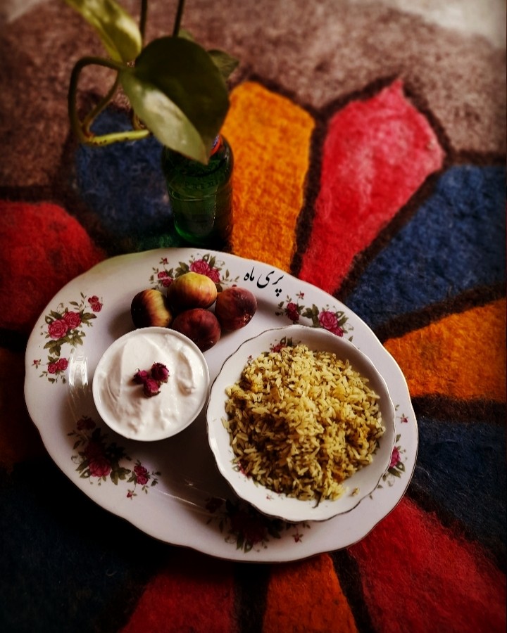 عکس شوید پلو