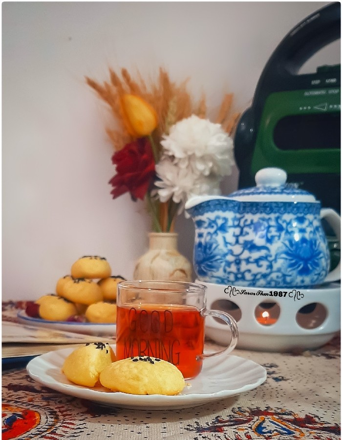 عکس نان برنجی کرمانشاهی