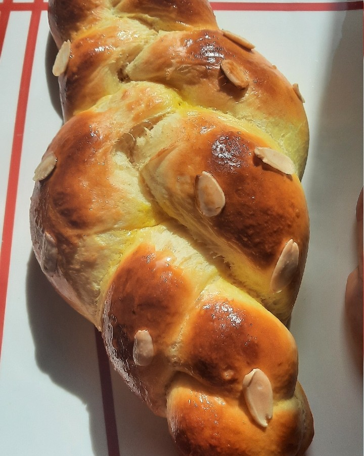 عکس نان شیرمال گیس بافت