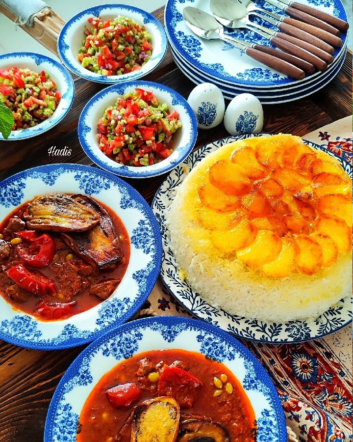 عکس خورش بادمجان