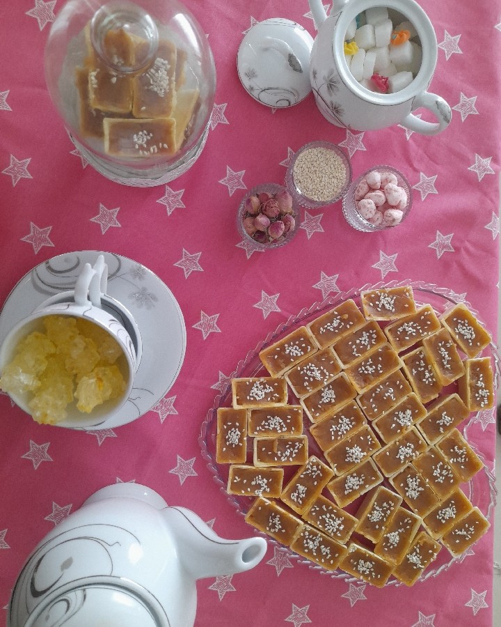 عکس حلواهای خوشمزه ما☕?
