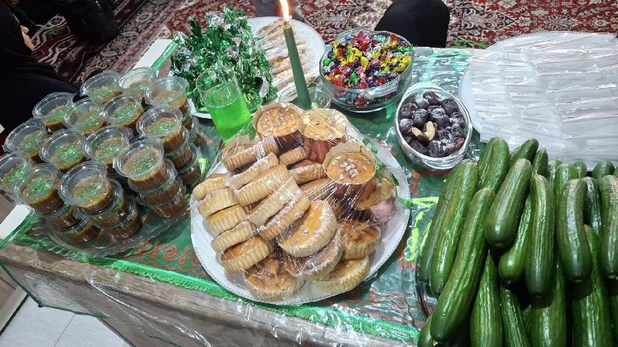 عکس سفره  حضرت رقیه 
