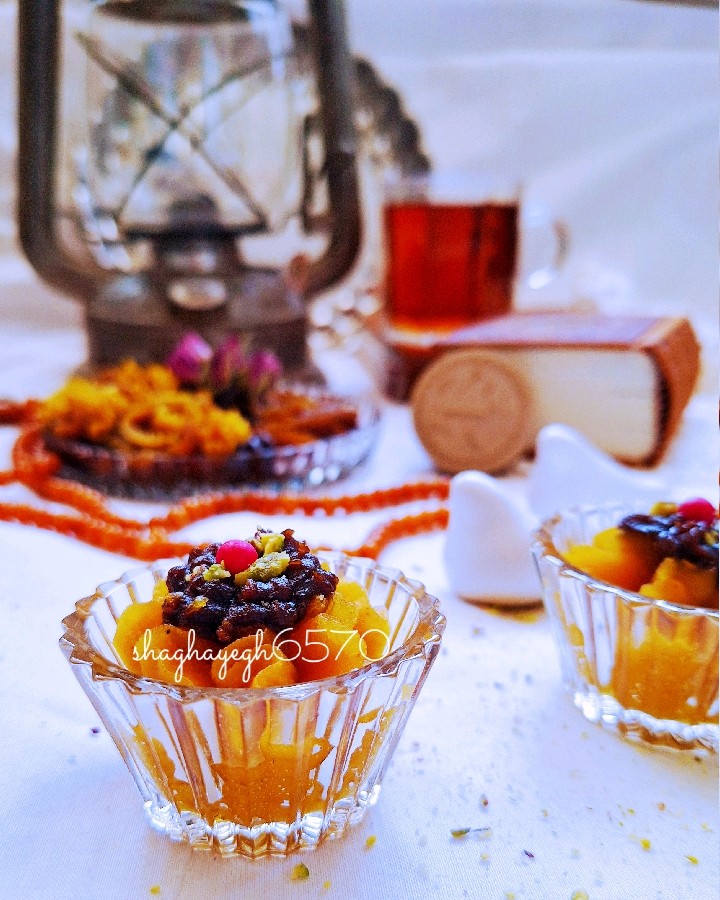عکس حلوای سه آرد مجلسی